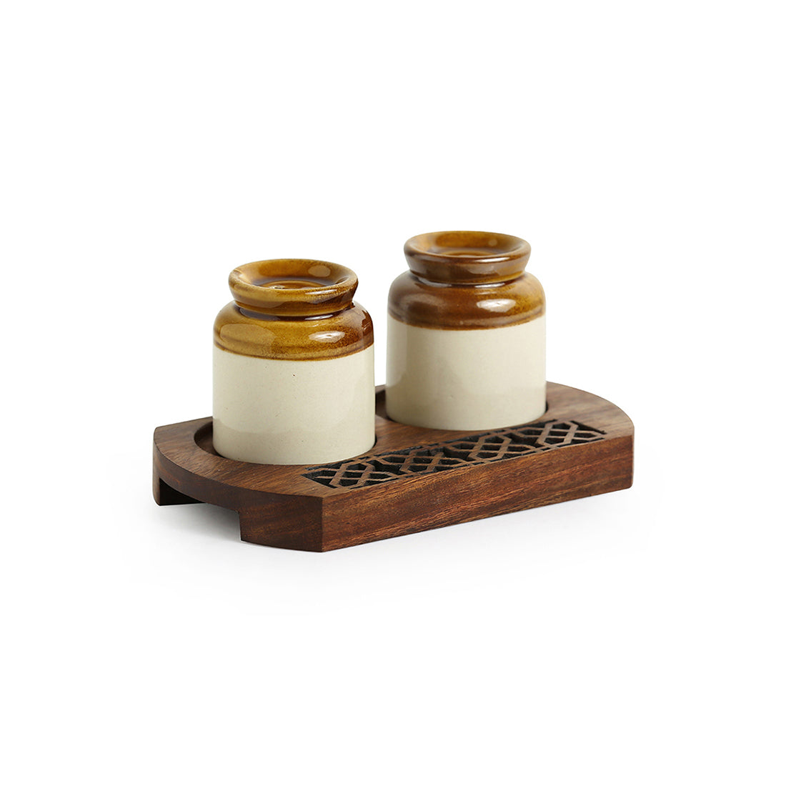 Salt & Pepper Martbaan with Tray set