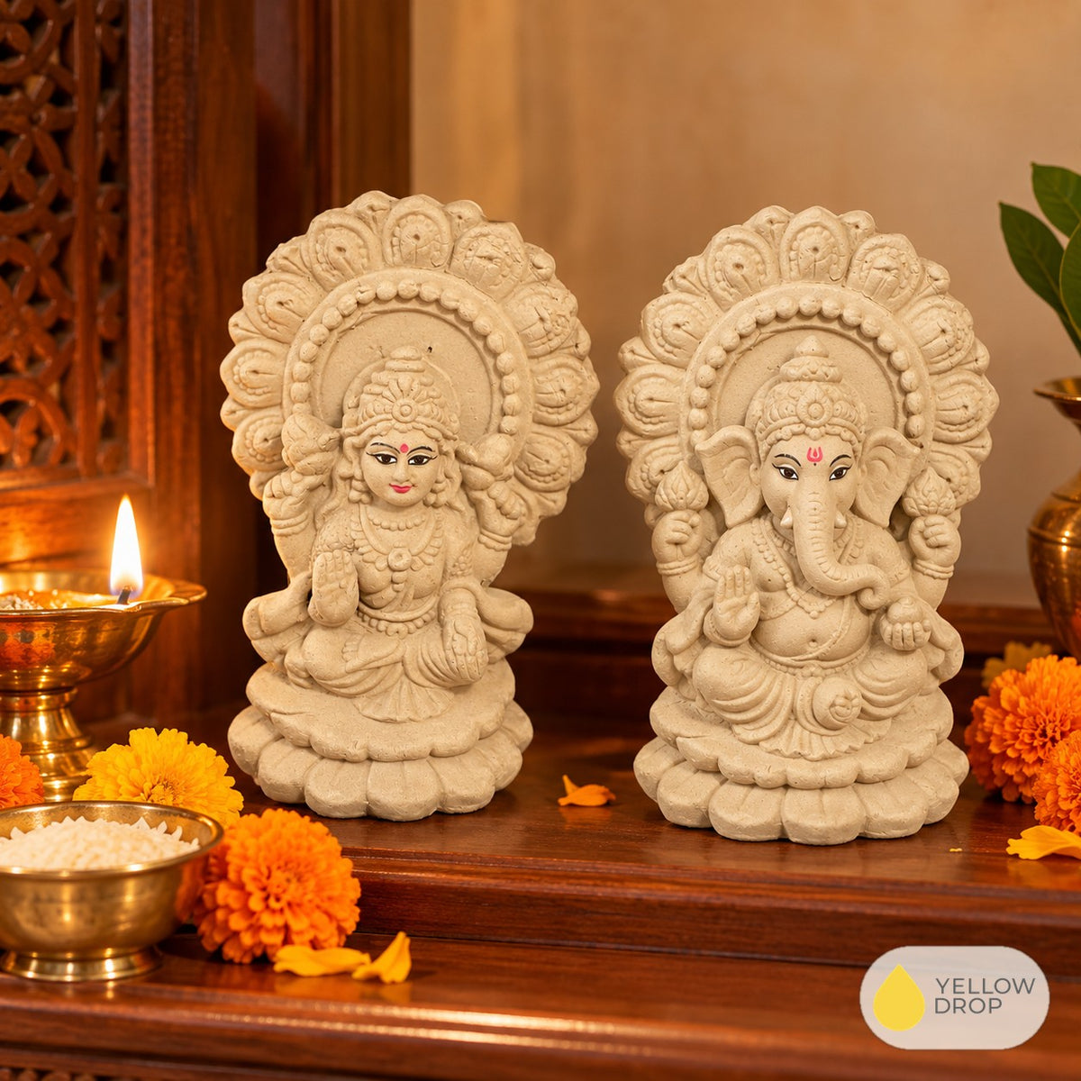 Plantable Lakshmiji Idol