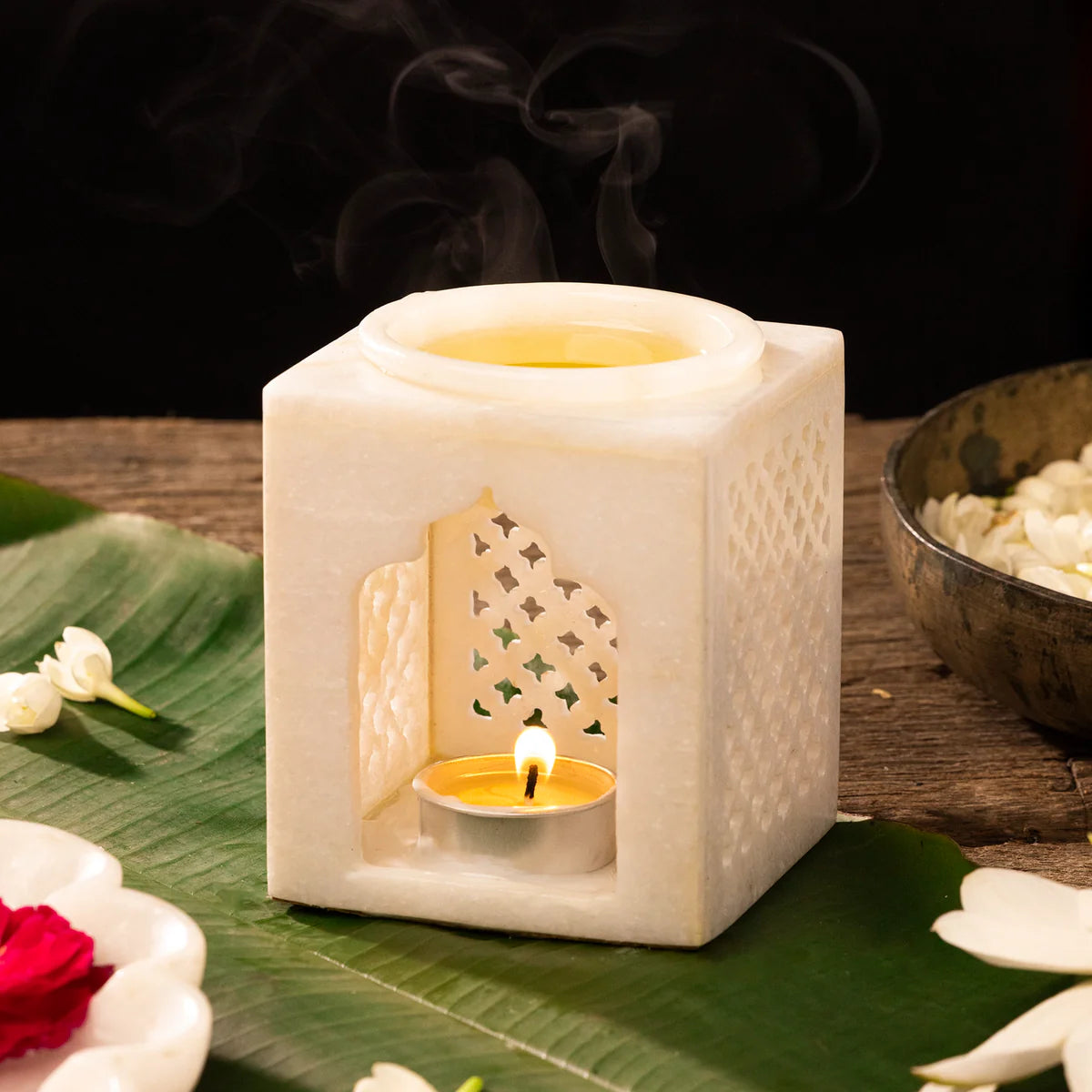 Marble Jali Aroma Oil Burner