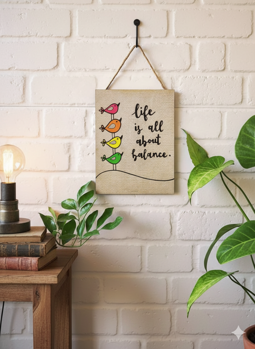 Kids Motivational Wall Art Boards | Wooden Nursery & Playroom Decor with Damage-Free Wall Mount (7” x 12”)