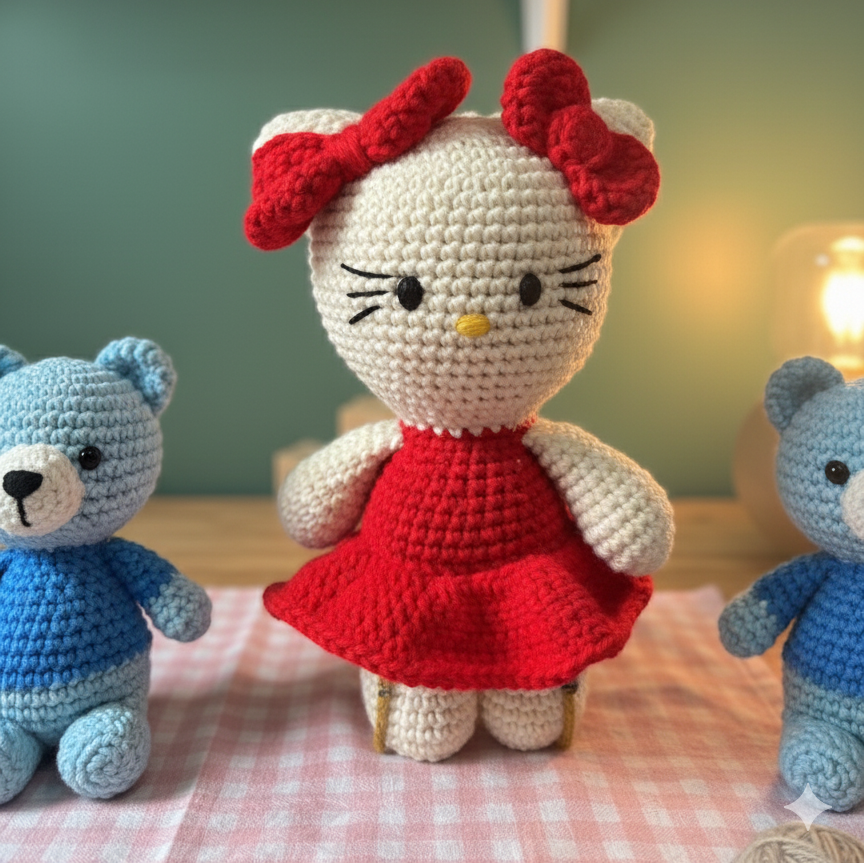 Crochet Friend - Kitty