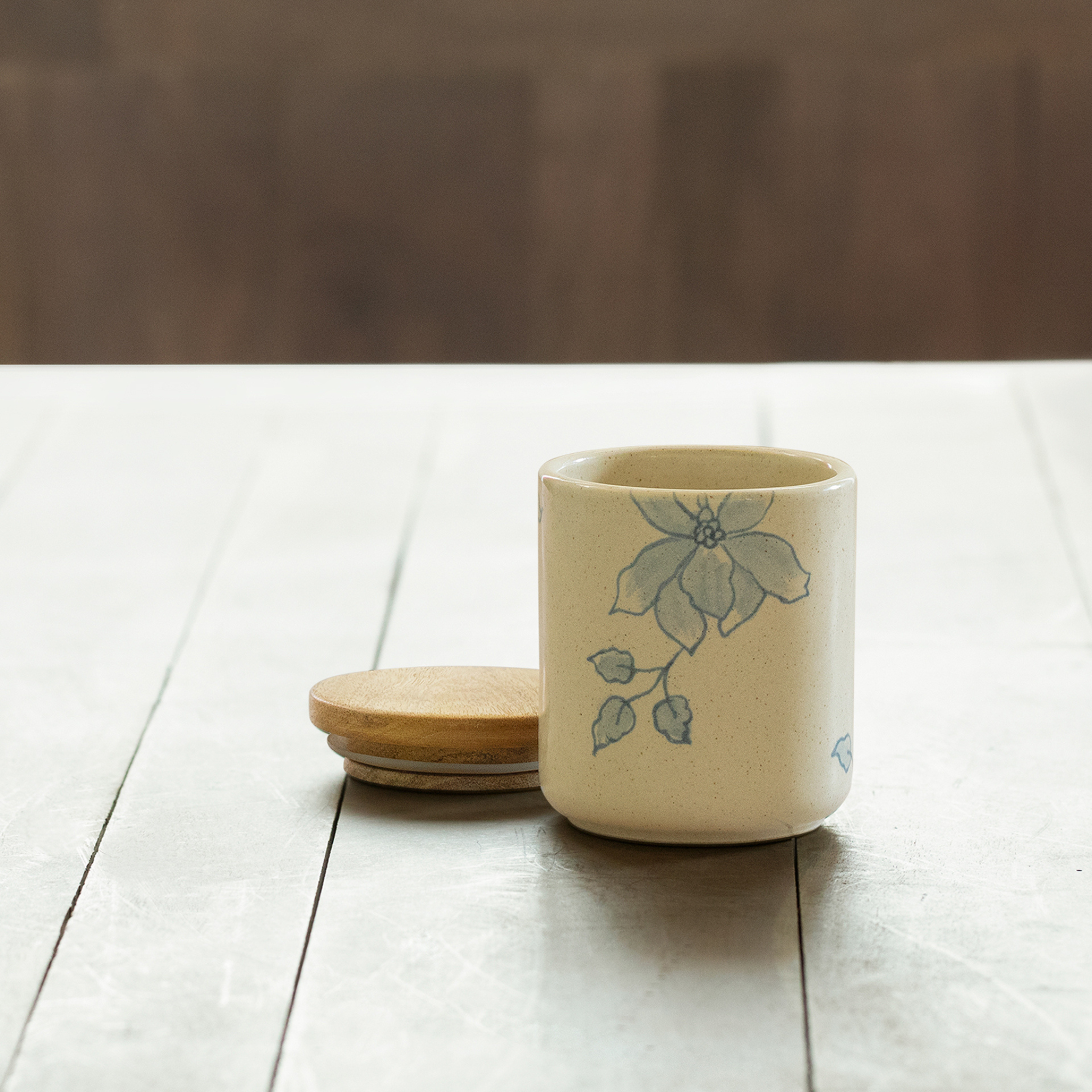 Jar - Blue Fern