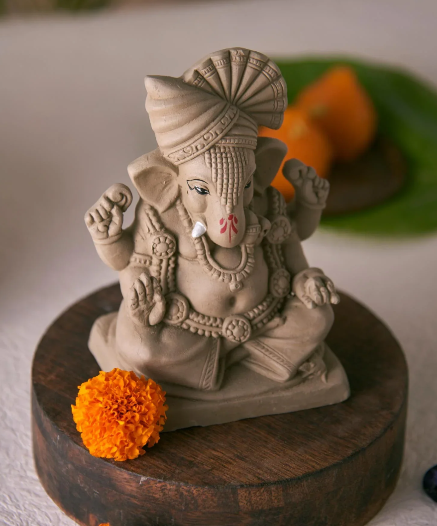 Plantable Ganesha - Ekadanta - 5 inches