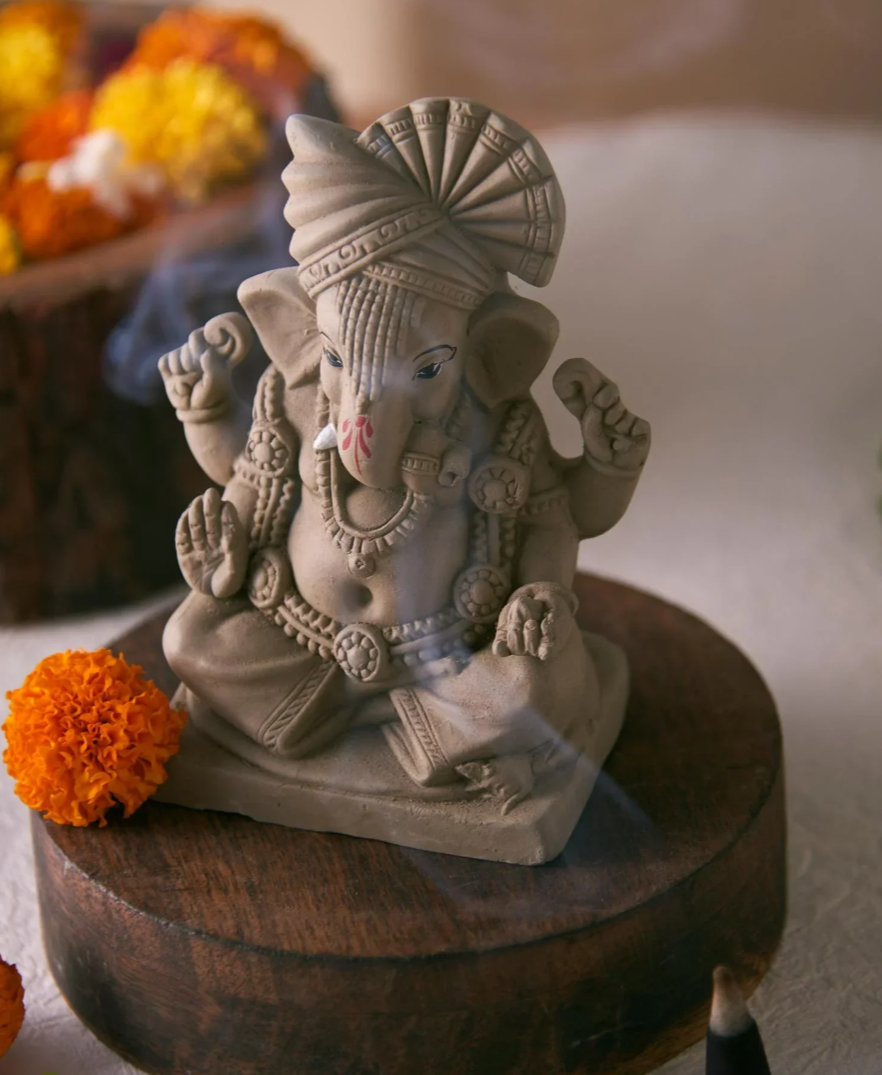 Plantable Ganesha - Ekadanta - 5 inches