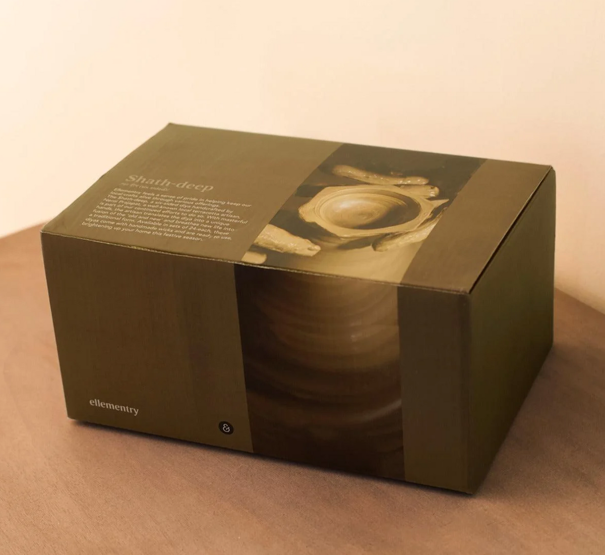 Diya Box set of 24 - Deep