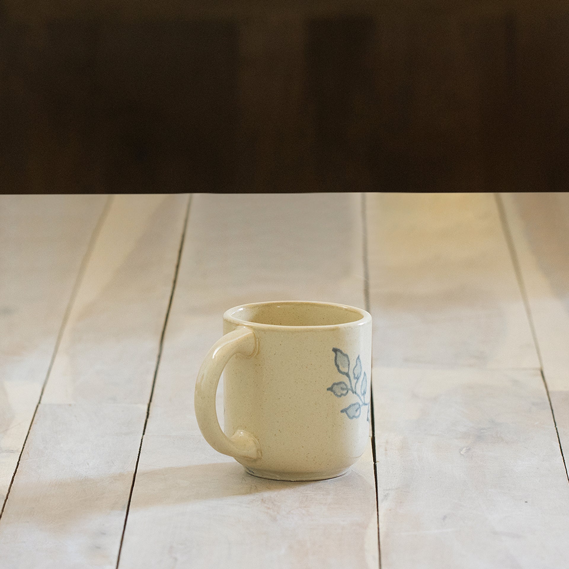 Coffee/Tea Cup - Blue Fern