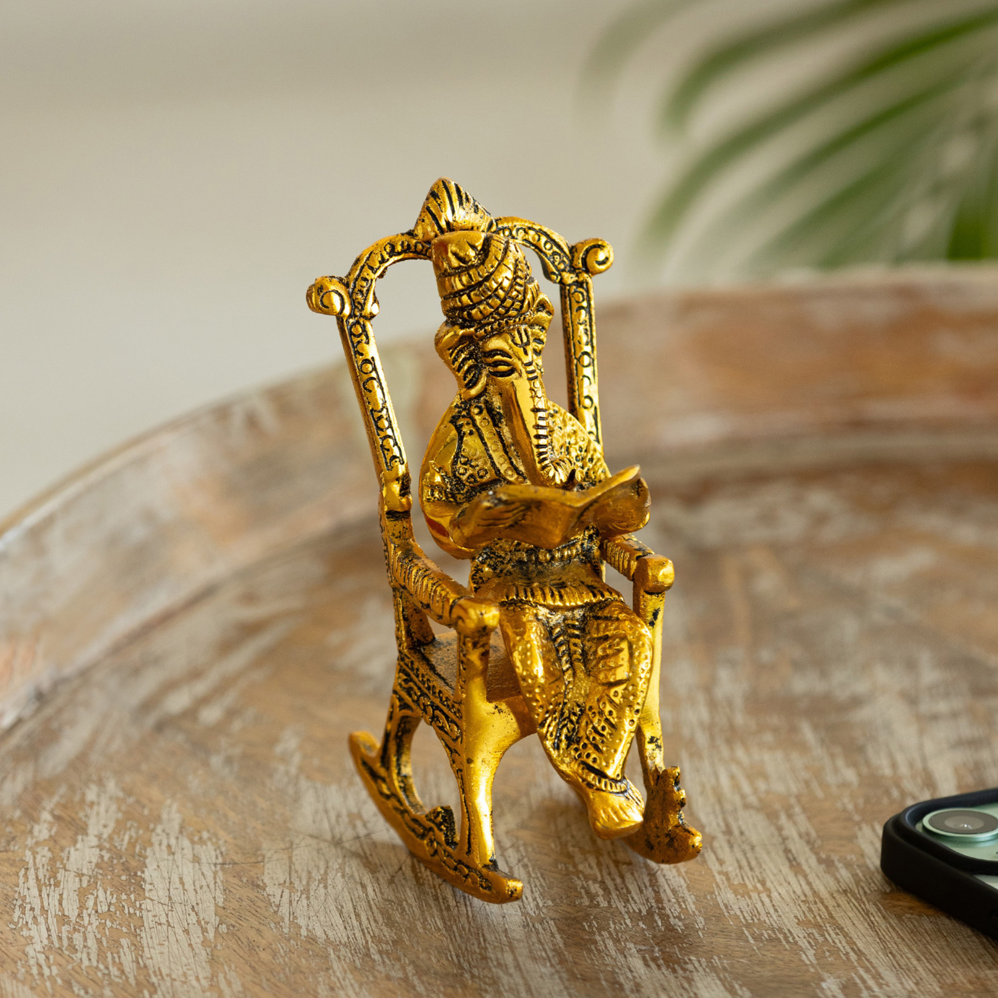 Ganesha on Rocking Chair
