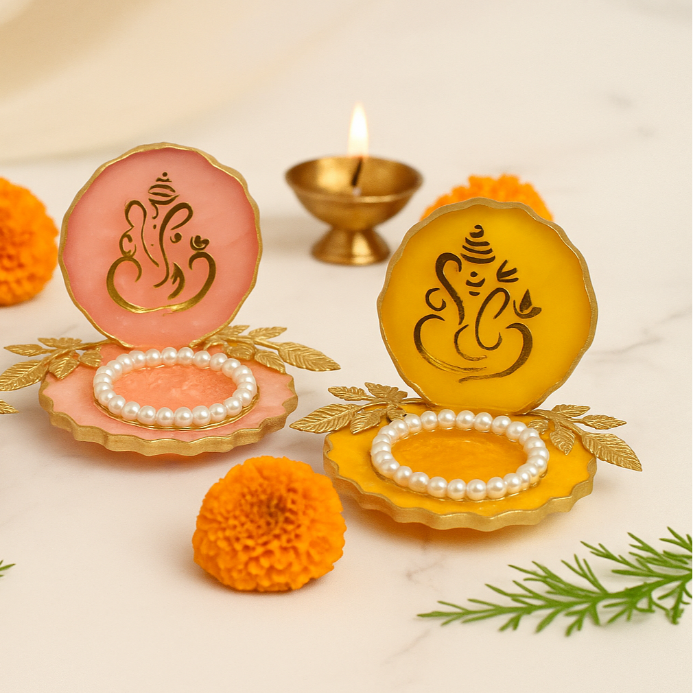 Diya / T-Light Holder / Coin Platter - Ganesha