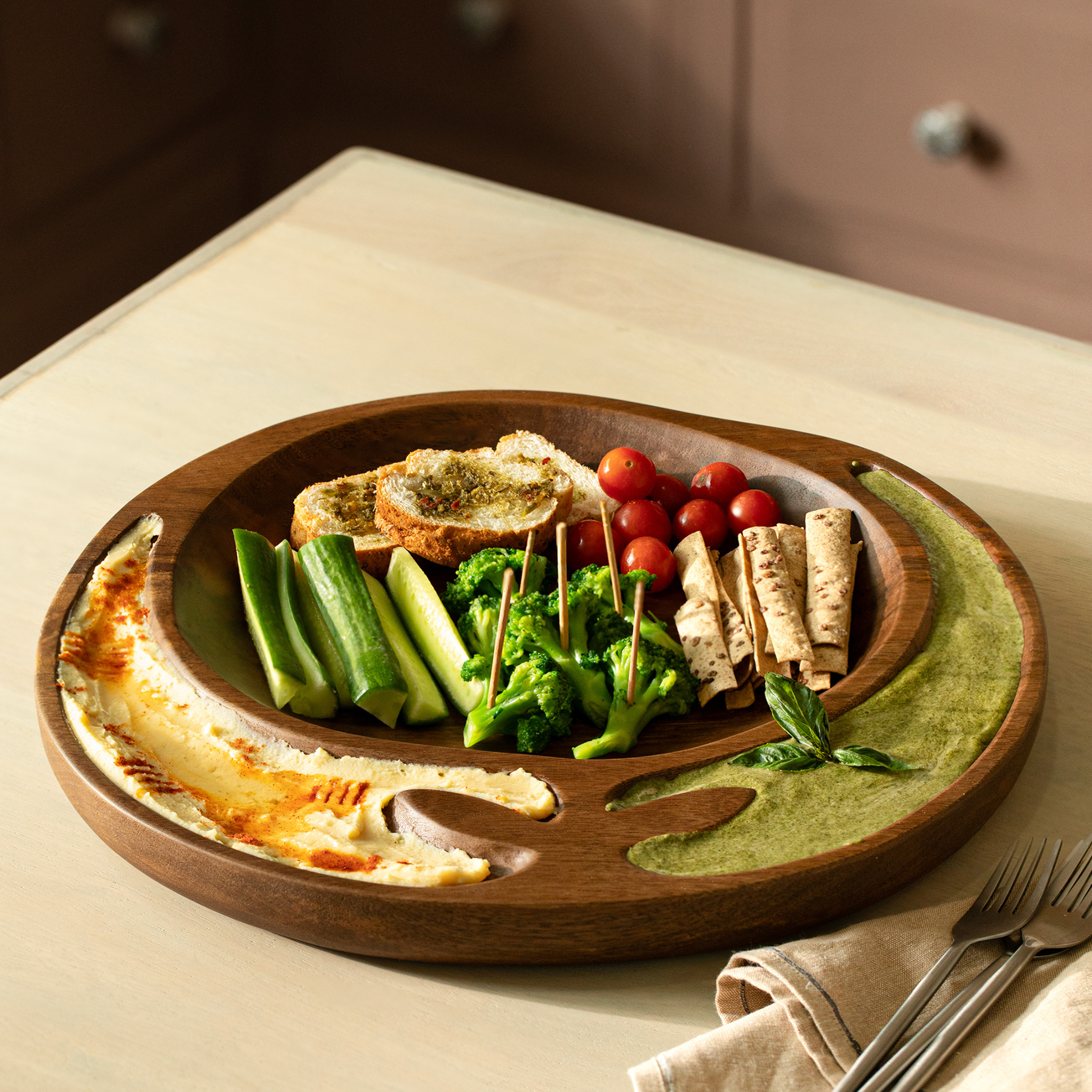 Chip & Dip Platter - The Luxe