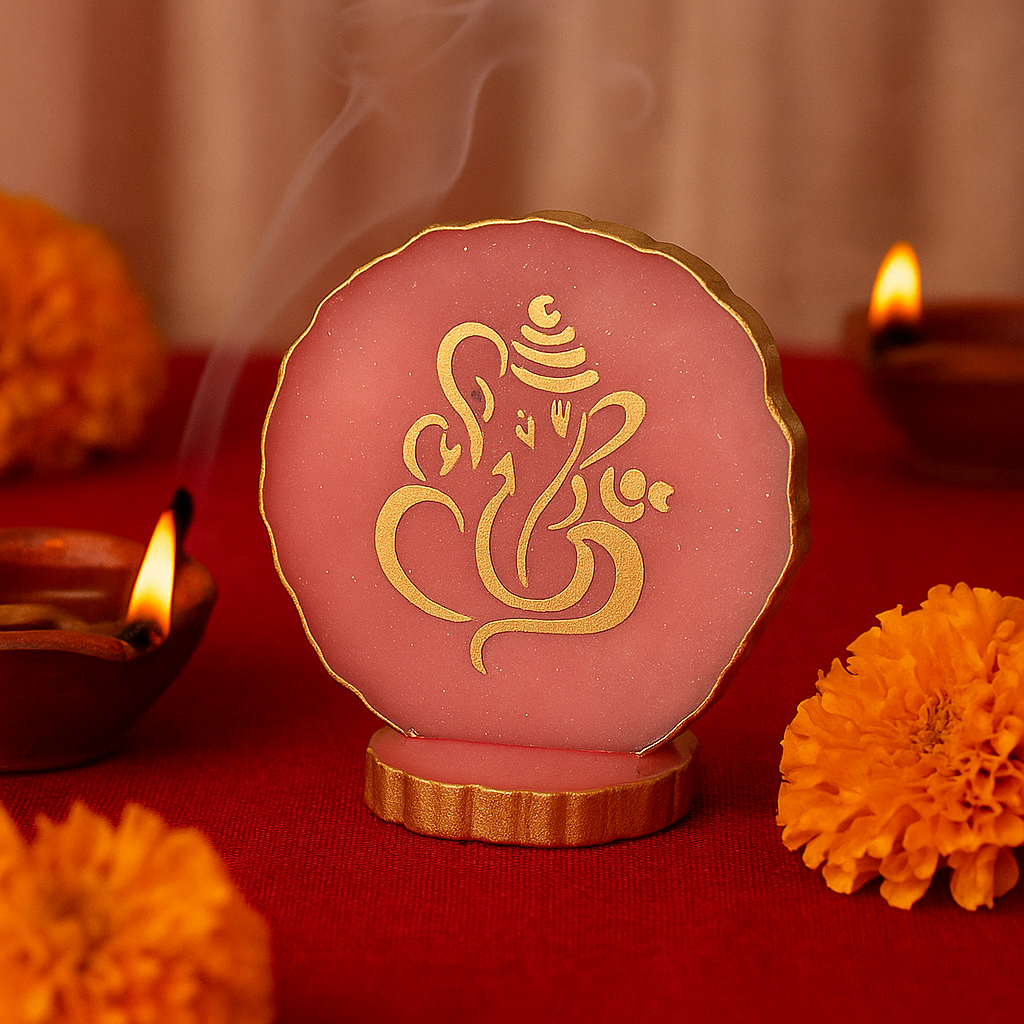 Ganesha 5cm - Pink