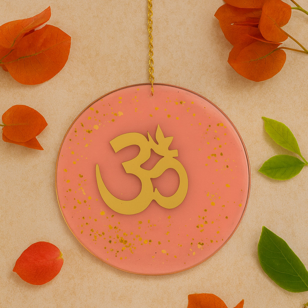 Mantra 6" Om - Pink
