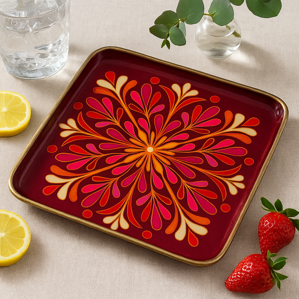 Metal Platter - Square