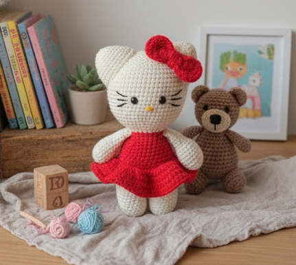 Crochet Friend - Kitty