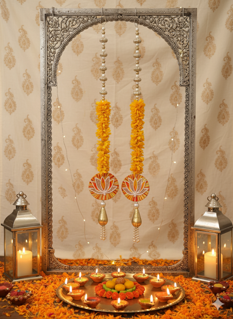 Leo Traditional Hanging (Yellow Lotus)
